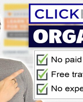 How to Promote ClickBank Products ORGANICALLY (100% Free Method)