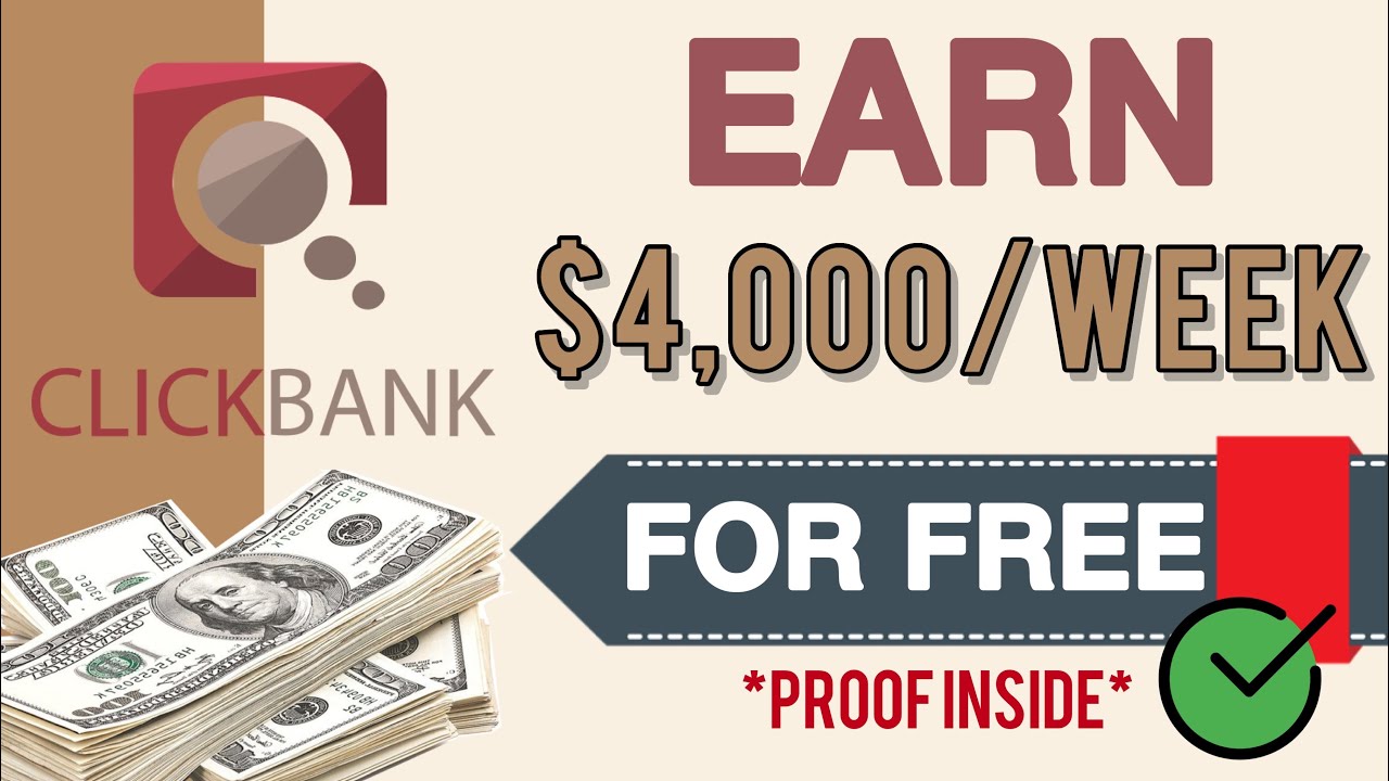 Make $4,000/Week With Clickbank Affiliate Marketing Overnight (Step By Step Tutorial)