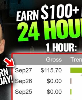 Get Paid $110+ Every 24 Hours (FREE METHOD!) | Make Money On Clickbank For Beginners