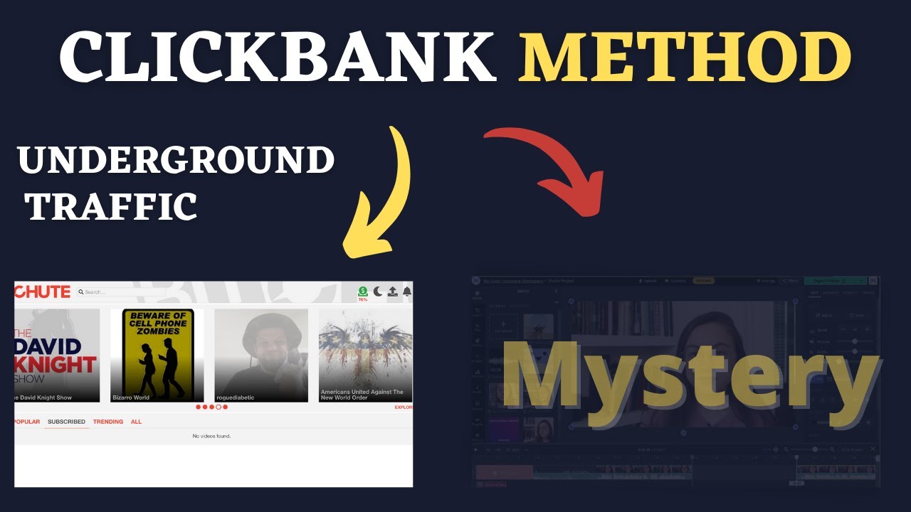 Free UnderGround Traffic Method Make Money With ClickBank