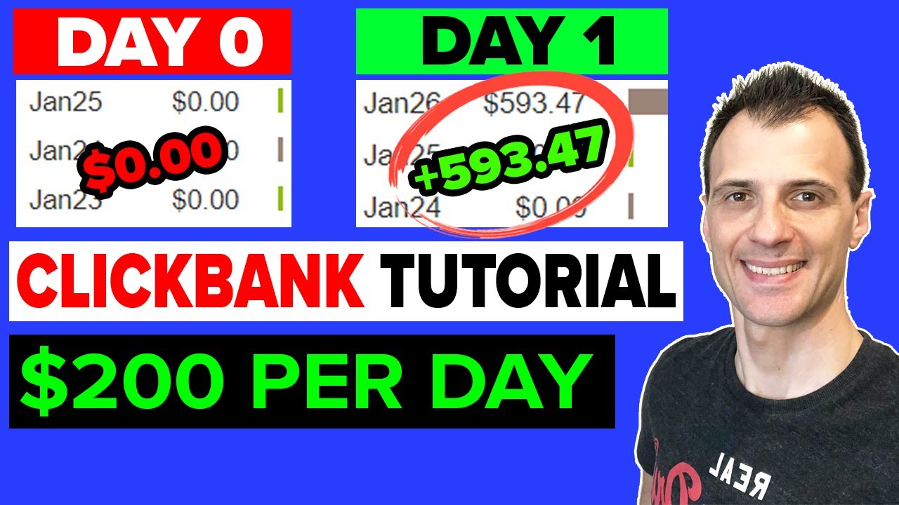 Clickbank Affiliate Marketing (2022): $200/Day Clickbank Tutorial