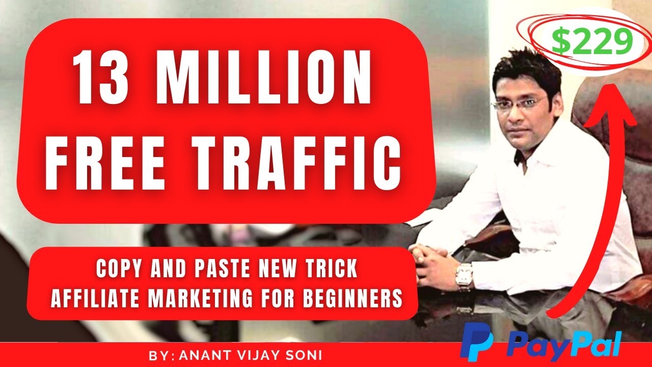 13 Million Free Traffic | Copy and Paste New Trick | Affiliate Marketing for Beginners 2022 | Hindi