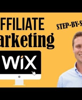 Affiliate Marketing with a WIX Website [Step-by-Step]