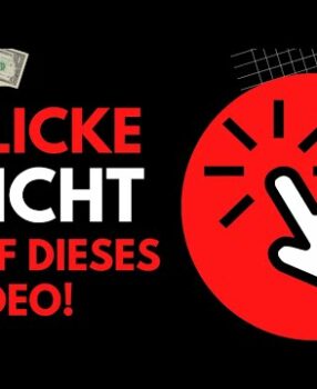 🚨 DIESES VIDEO NICHT ANSCHAUEN! 🚨  (…oder du verdienst vielleicht 9.900€ mit Affiliate Marketing)