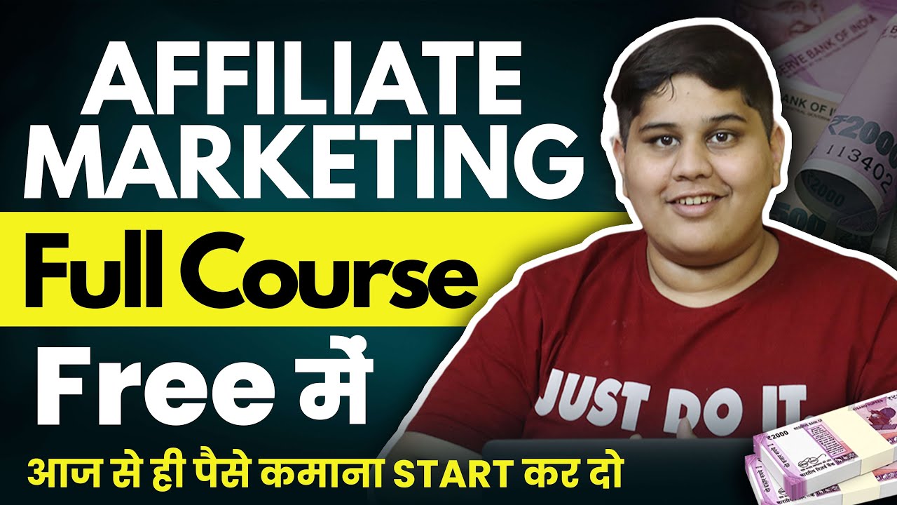FREE Affiliate Marketing Course In Hindi | Organic Traffic Complete Tutorial | Beginners to Advanced
