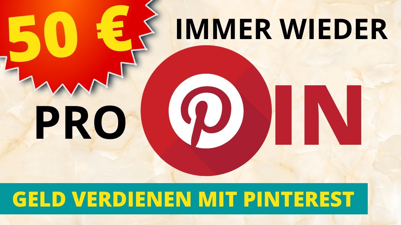 50 € 🤑 Online Geld verdienen mit PINTEREST 📌 als Anfänger (Genialer Affiliate Marketing Hack!)