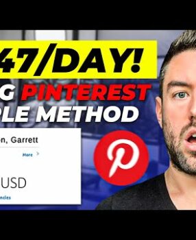 This FREE 10 Min. Pinterest Method Makes YOU $247/Day! (Affiliate Marketing 2022)