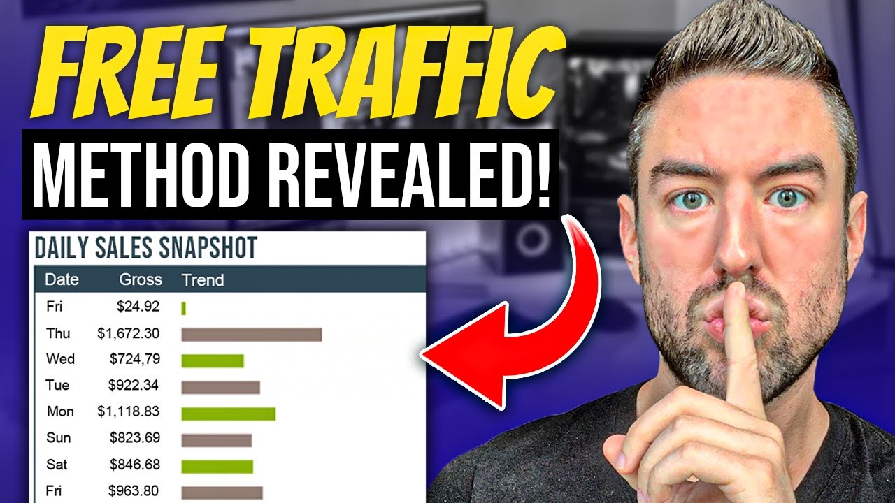 Clickbank Affiliate Marketing FREE Traffic Method REVEALED! (Fast & EASY)