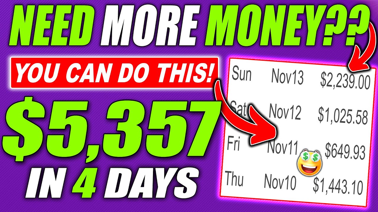 How To Make Money With Clickbank Affiliate Marketing – I Made $5,357 in 4 Days Using Free Traffic!