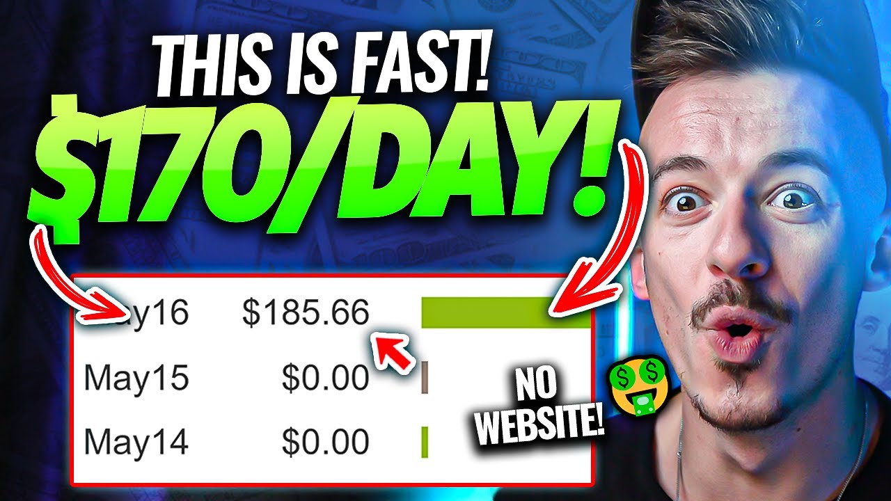 (EARN $170/DAY!) Generate Affiliate Sales WITHOUT a Website Fast! | Clickbank Affiliate Marketing