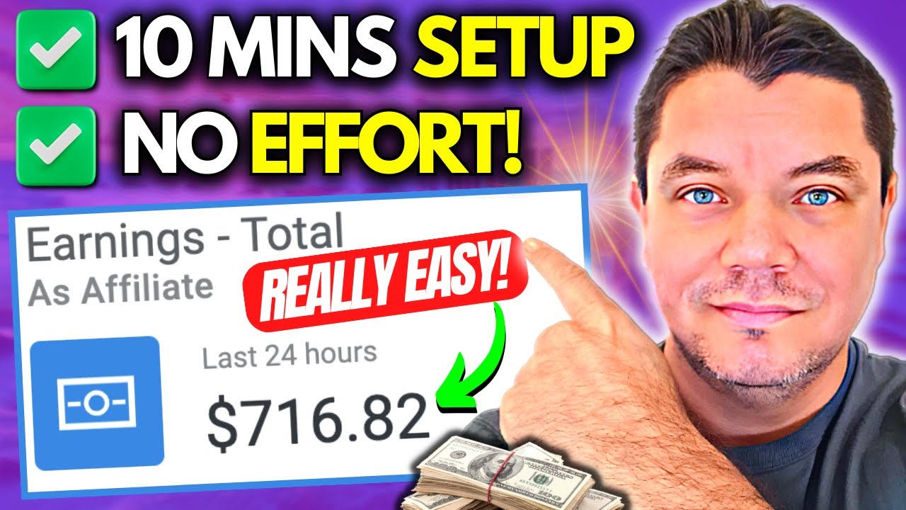 *TAKES 10 MINS* Earn $716 In One Day With NO EFFORT Affiliate Marketing (JUST COPY THIS)