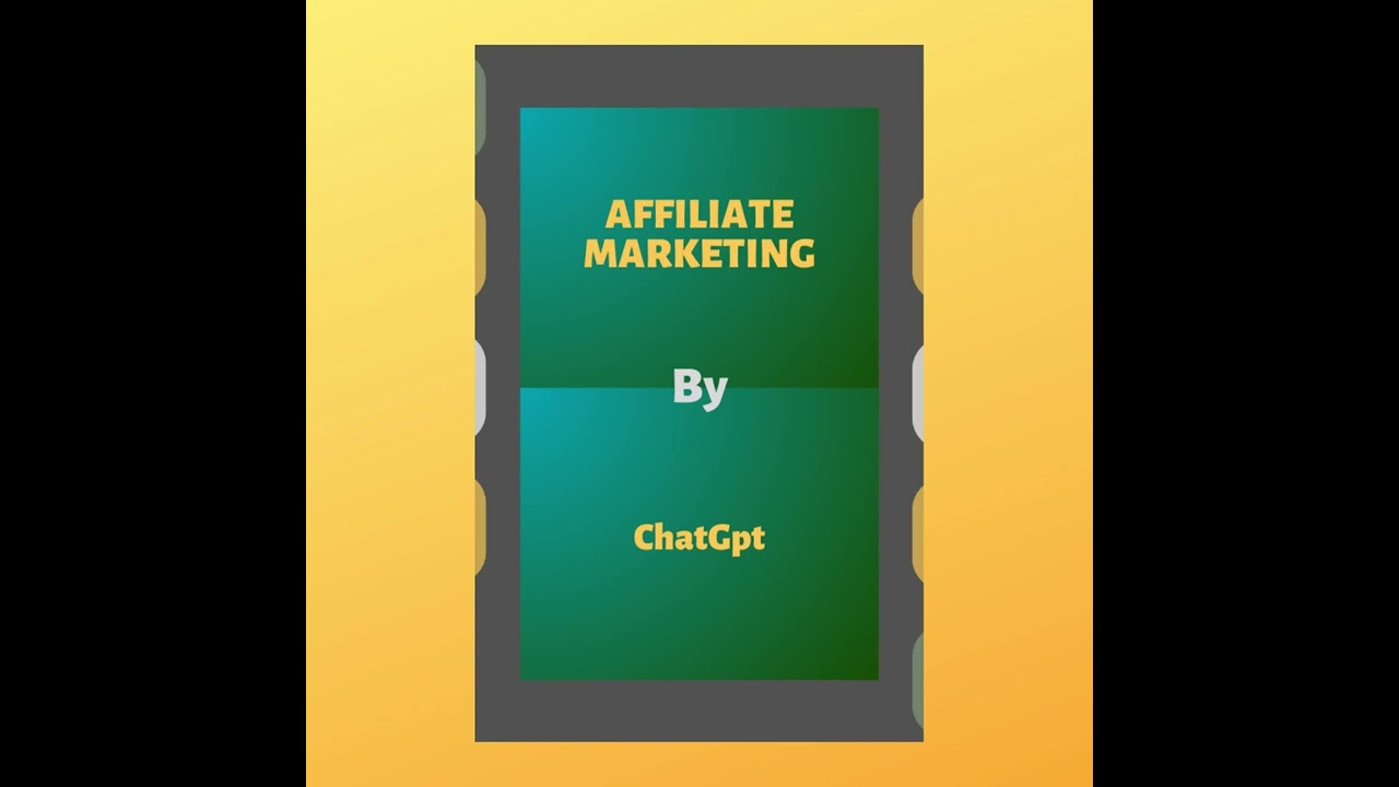 Affiliate Marketing By ChatGpt: A Practical Guide Authored by ChatGPT for Creating Passive Income