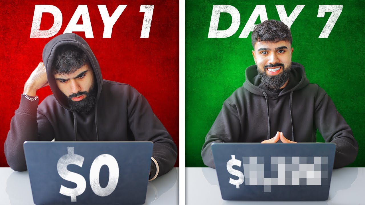 I Tried Affiliate Marketing for 7 Days With NO Money