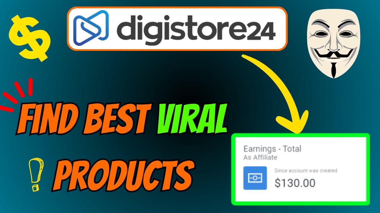 find viral products on digistore24 affiliate marketing | make money online