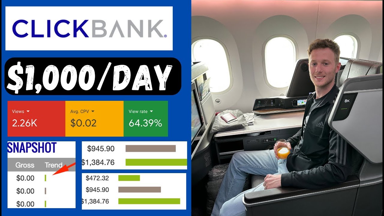 How To Make $1,000/DAY With ClickBank Affiliate Marketing