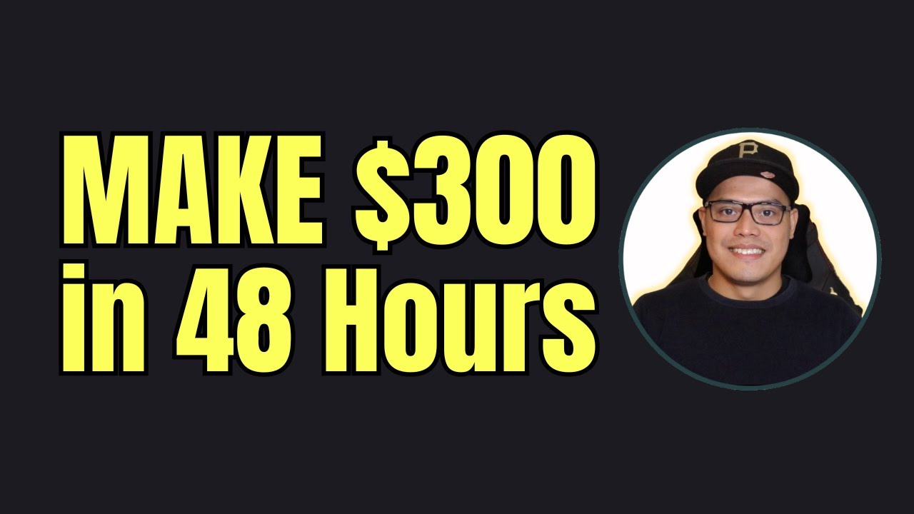 How To Make $300 In 48 Hours with Affiliate Marketing