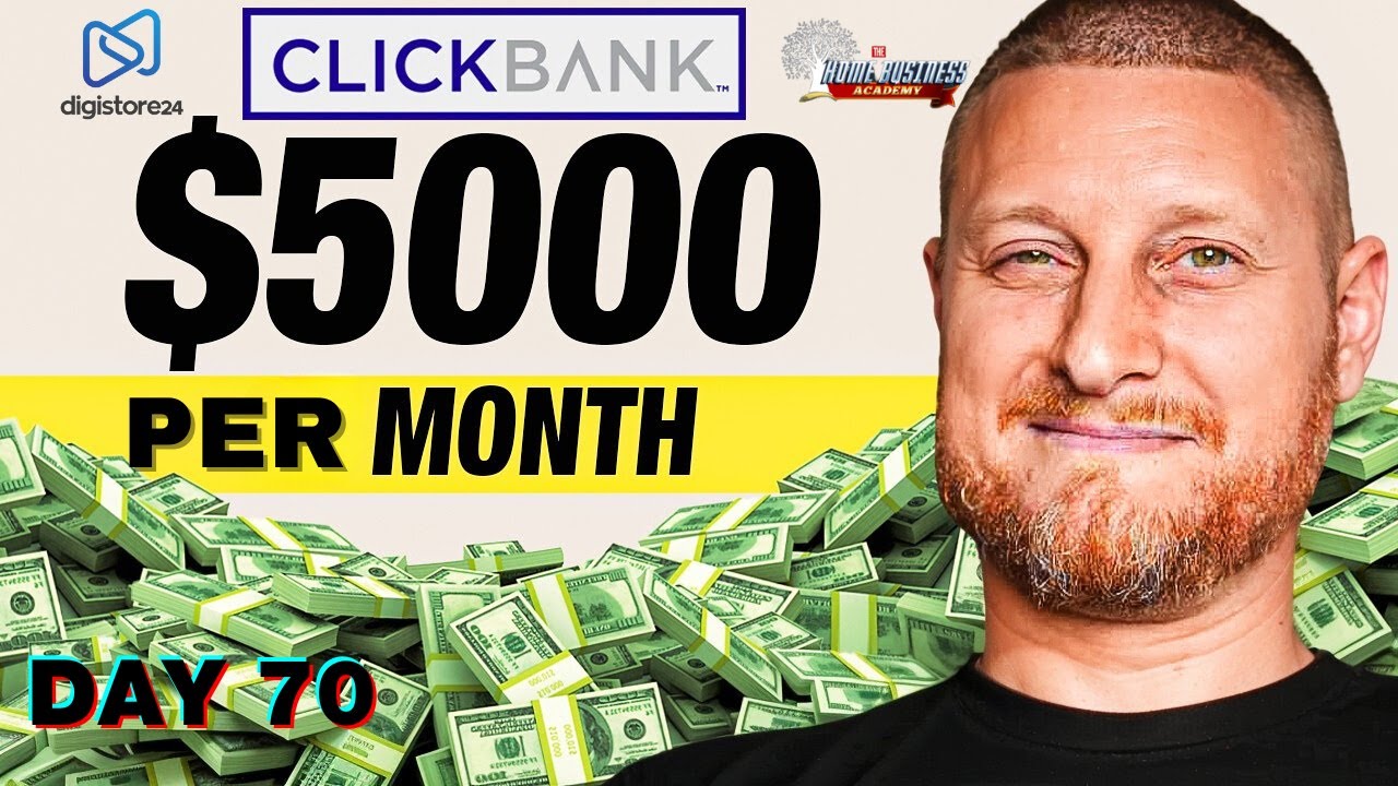 Clickbank Affiliate Marketing For Dummies (Day 70) | From Failure To Freedom