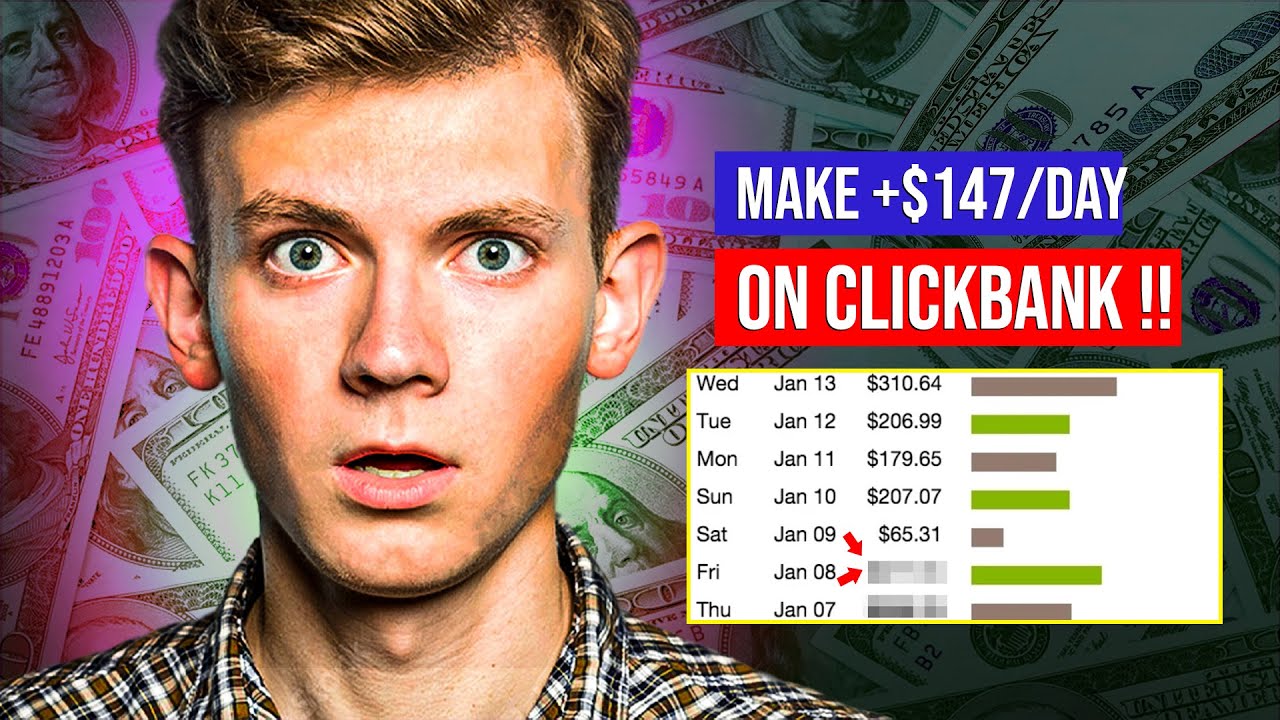 How to make +$147/DAY on ClickBank (Affiliate Marketing Strategies) | MAKE MONEY 2024