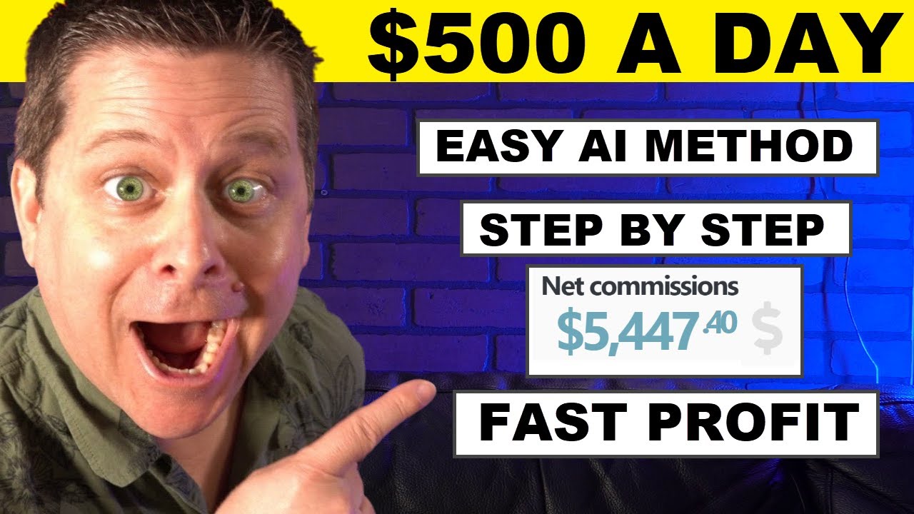 AI Affiliate Marketing – Easy $500/Day Method – Minutes To Setup | Make Money Fast!