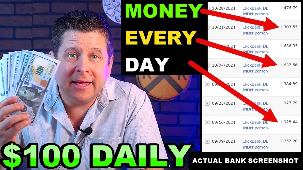 $100 Per Day With Google + AI + ClickBank = Lazy Simple Method!