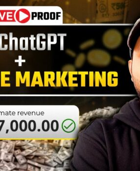 ChatGPT+Affiliate Marketing | ₹2,807,000🔥 Earning Proof | Affiliate Marketing for Beginners