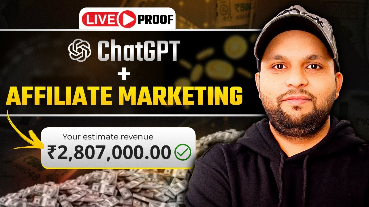 ChatGPT+Affiliate Marketing | ₹2,807,000🔥 Earning Proof | Affiliate Marketing for Beginners