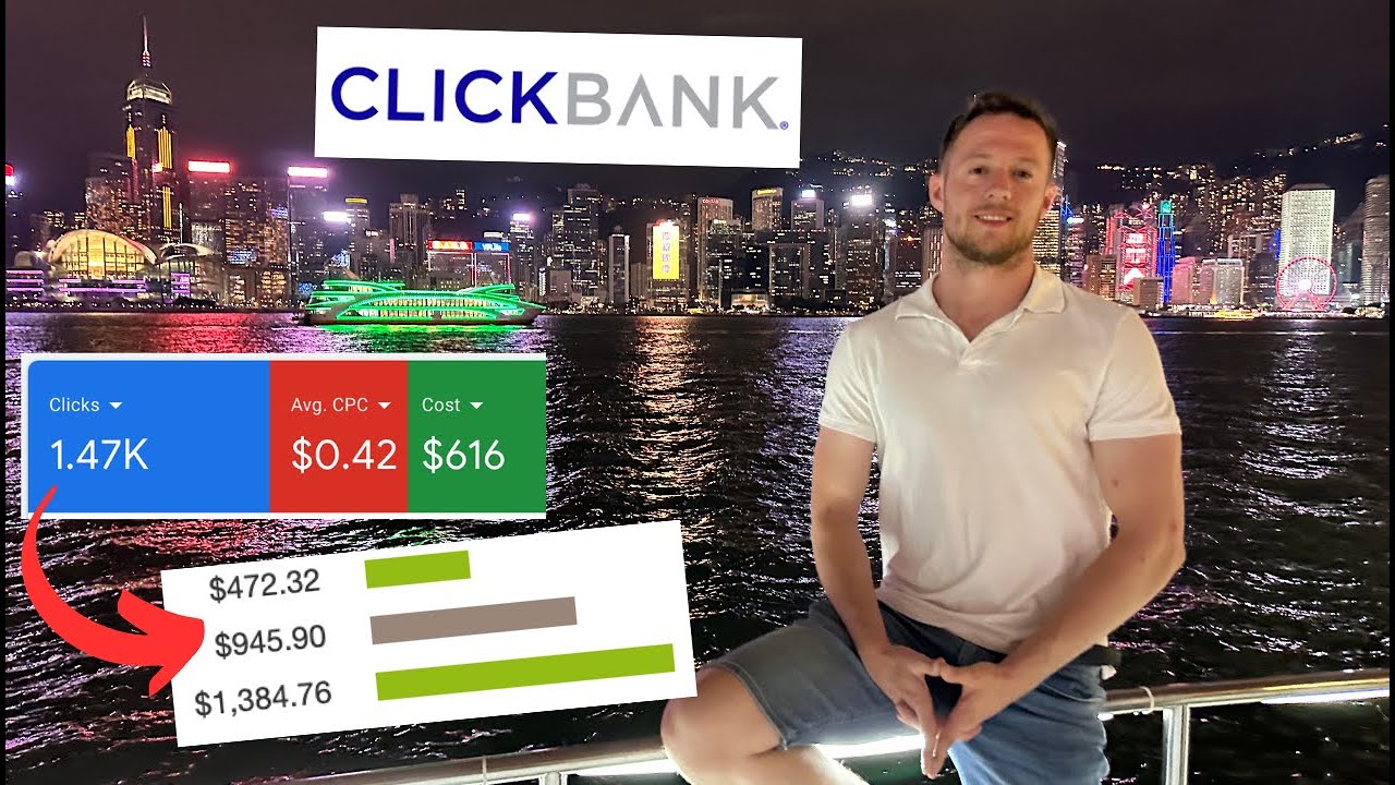 ClickBank Affiliate Marketing With Google Ads (step by step)