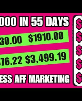 Faceless Affiliate Marketing For Beginners 2025 (Zero To $85,000 In 55 Days)