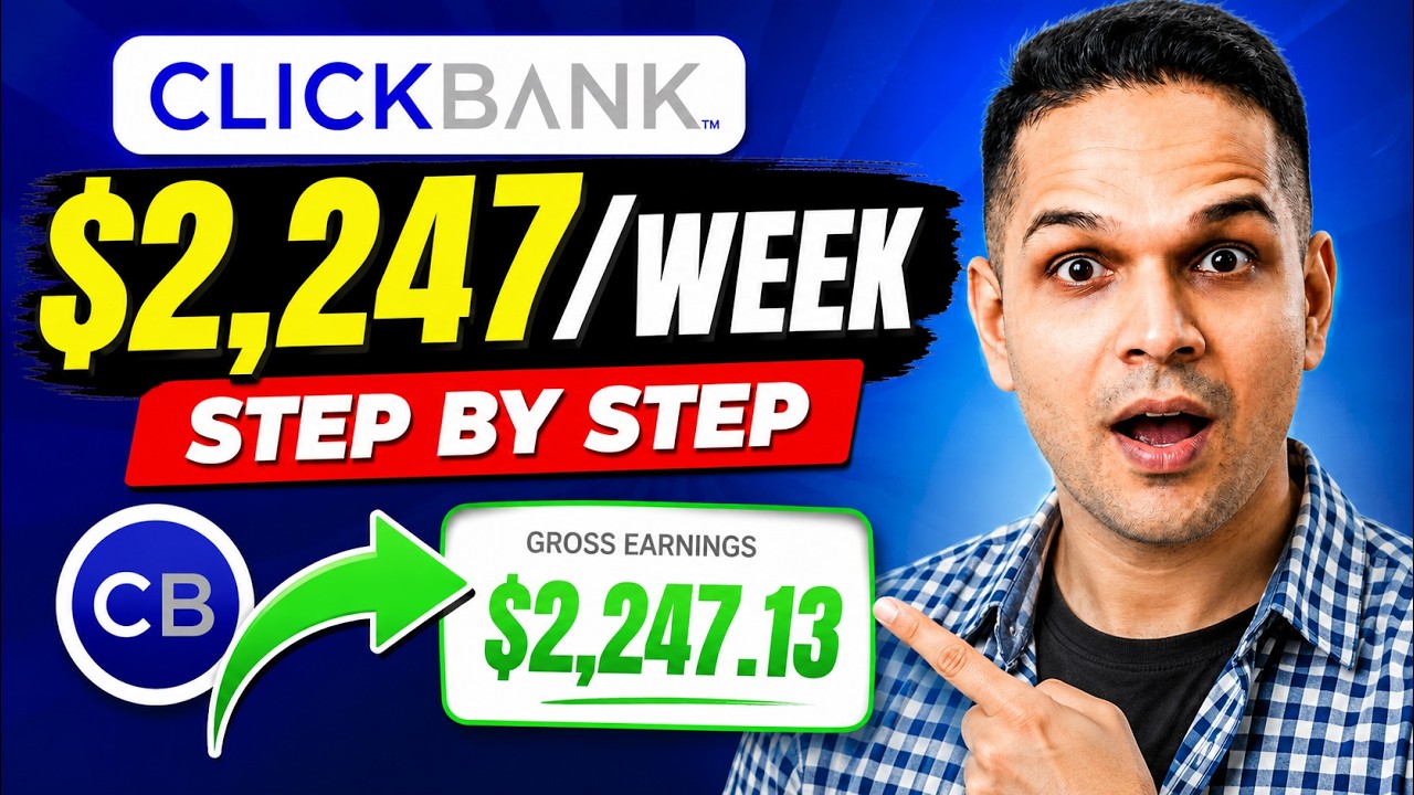 ClickBank Affiliate Marketing Tutorial For Beginners (Step-by-Step)