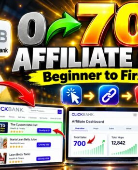 From 0 to 700 Affiliate Sales | How to Start ClickBank Affiliate Marketing