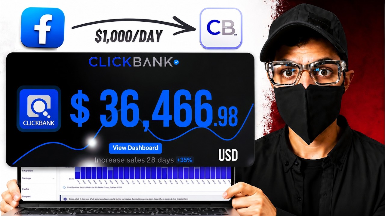 NEW Clickbank Ads + AI & Facebook Ads Affiliate Marketing Full Tutorial